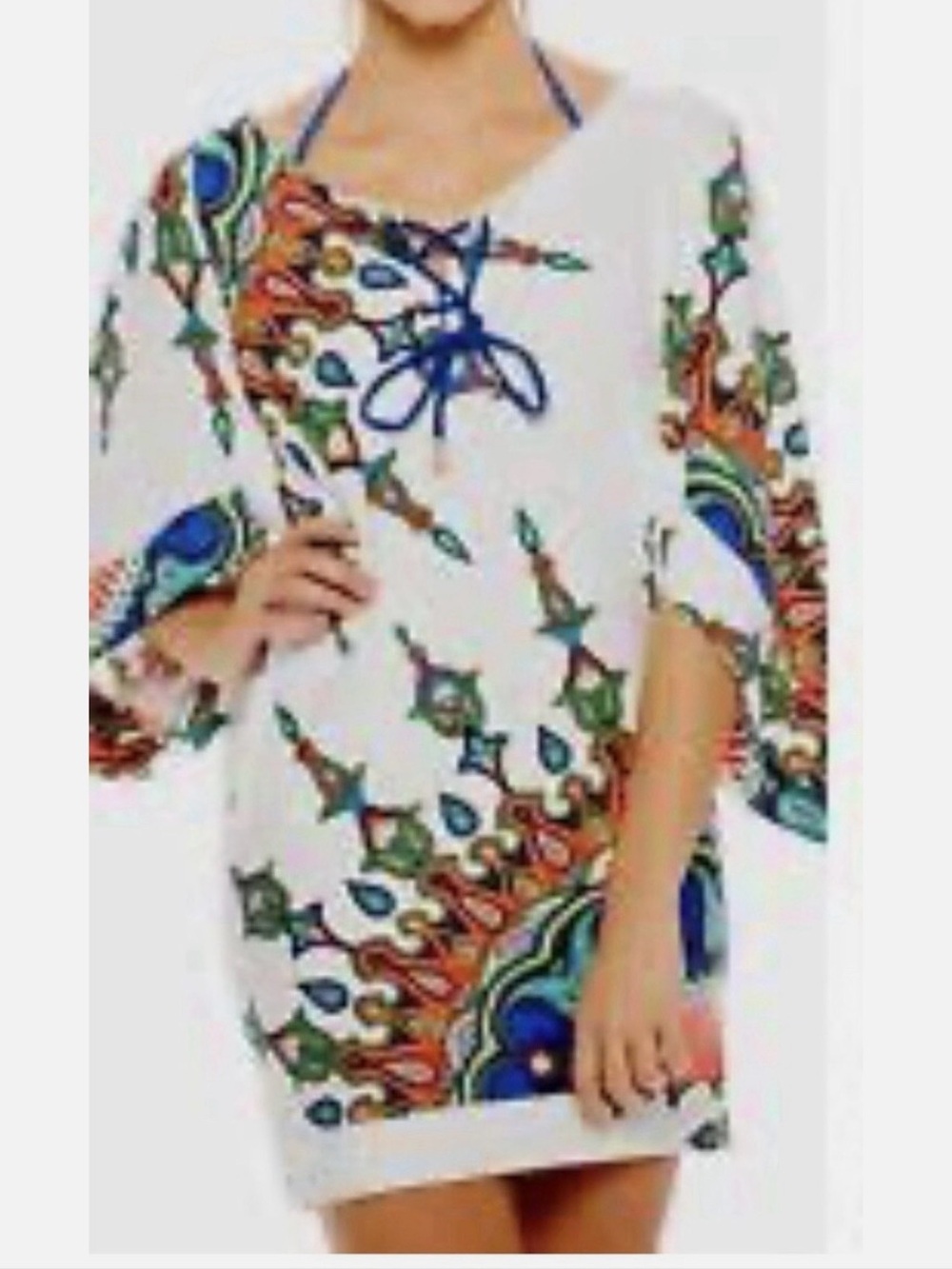 Trina Turk Kasbah Caftan cover up Small